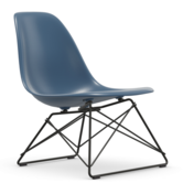 Vitra - Eames LSR Plastic lounge stoel, zwart onderstel