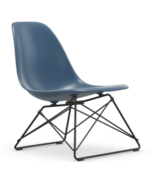 Vitra - Eames Olastic Side Chair RE LSR lounge, black base