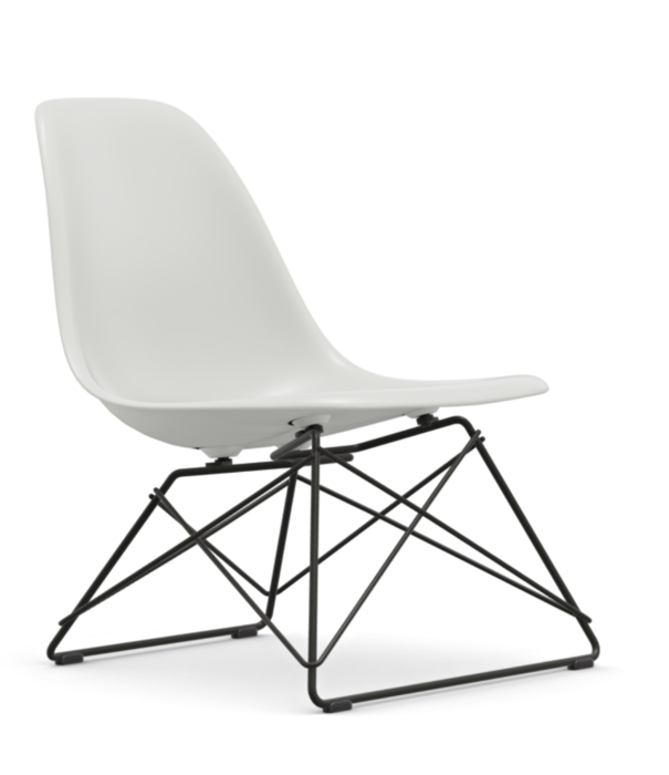 Vitra  Vitra - Eames LSR Plastic lounge stoel, zwart onderstel