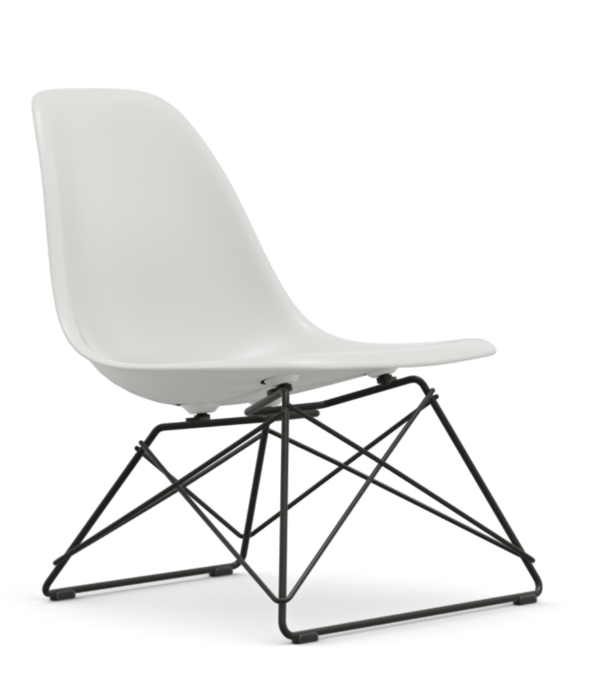 Vitra  Vitra Eames Plastic RE LSR lounge chair, black base