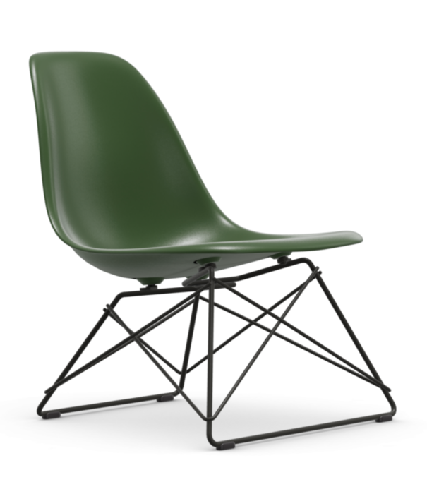 Vitra  LSR Eames Plastic Lounge Chair, black base
