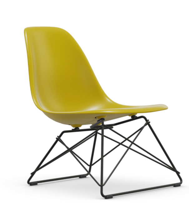 Vitra  Vitra Eames Plastic RE LSR lounge chair, black base