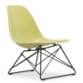 Vitra Eames LSR Plastic lounge stoel, zwart onderstel