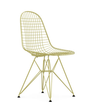 Vitra Eames DKR Wire Stoel Citron
