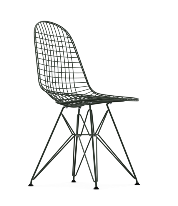 Vitra  Vitra Eames Wire DKR Chair Dark Green