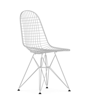 DKR Wire Chair White