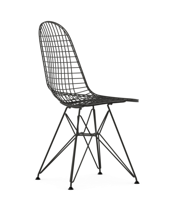 Vitra  Vitra - Wire chair DKR Black