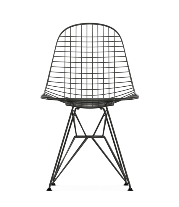 Vitra  Vitra Eames Wire DKR Stoel Basic Dark