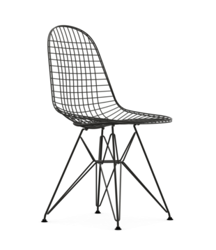 Vitra - Wire chair DKR Basic Dark