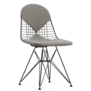 Vitra - Wire Chair DKR 2 zwart - stof Checkers