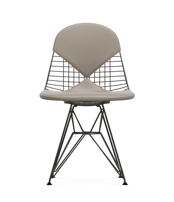 Vitra - Wire Chair DKR-2 back / seat cushion leather sand - NORDIC NEW