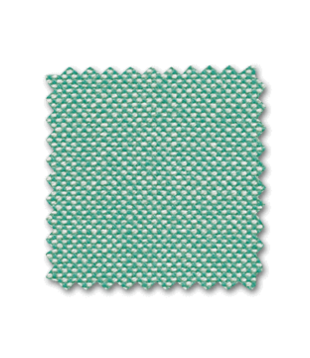 Vitra  Vitra Eames Wire DKR-2 Stoel zwart, zitkussen Hopsak mint - ivoor