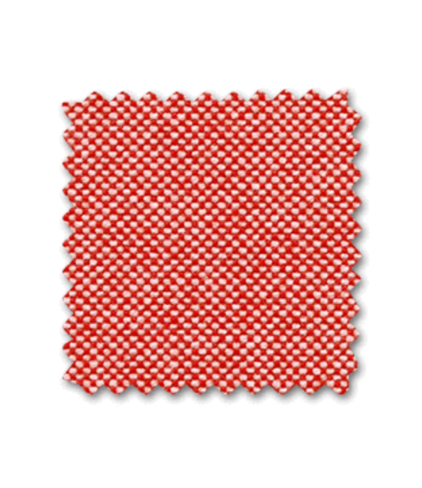 Vitra  Vitra Eames Wire DKR -2 Chair chrome, seat cushion Hopsak poppy red - ivory