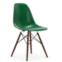 Vitra - Eames Plastic Side Chair RE DSW, onderstel donker esdoorn