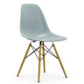 Vitra - Eames Plastic Side Chair RE DSW, onderstel goud esdoorn