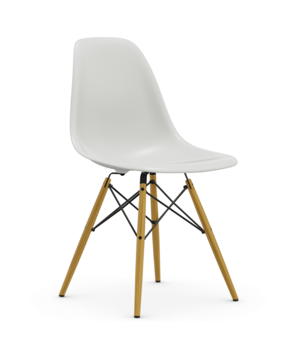 Vitra  Vitra - Eames Plastic Side Chair RE DSW base maple gold