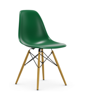 Vitra - Eames Plastic Side Chair RE DSW base maple gold