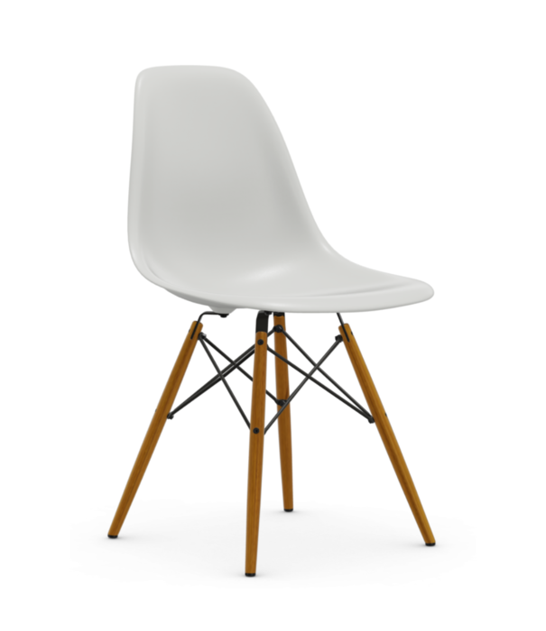 Vitra  Eames DSW Plastic Side Chair, ash base