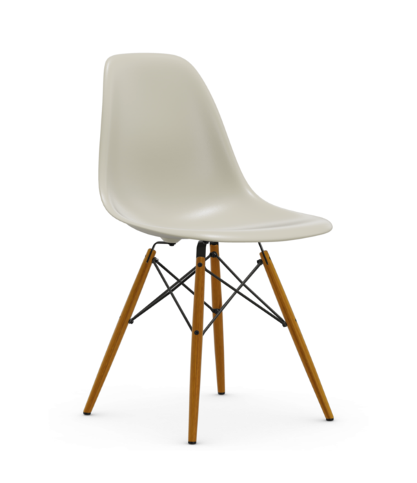 Vitra  Eames DSW Plastic Side Chair, ash base