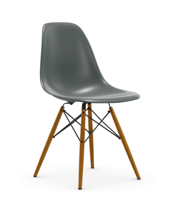 Vitra  Eames DSW Plastic Side Chair, ash base
