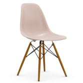 Vitra - Eames Plastic Side Stoel RE DSW onderstel essen