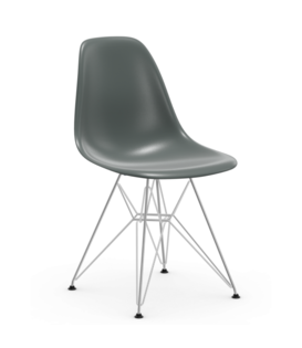 Vitra - Eames Plastic Side Chair RE DSR, base chrome