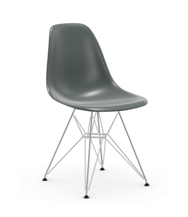Vitra  Vitra - Eames Plastic Side Chair RE DSR, onderstel chroom