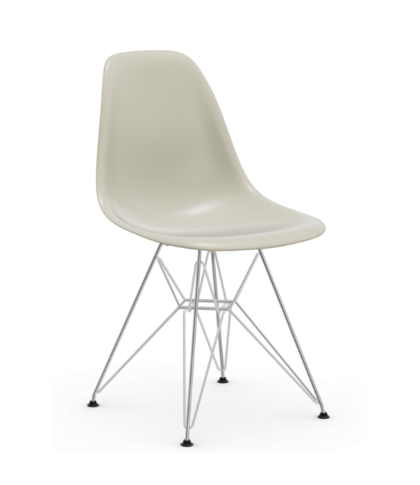 Vitra  Vitra Eames DSR Stoel, chrome onderstel