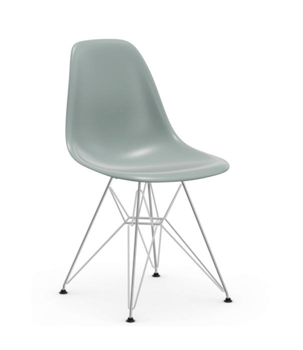 Vitra  Eames DSR Plastic Side Chair, chrome base
