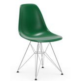 Vitra Eames DSR Stoel, chrome onderstel