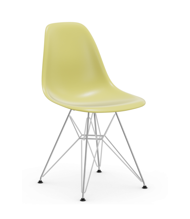 Vitra  Eames DSR Plastic Side Chair, chrome base