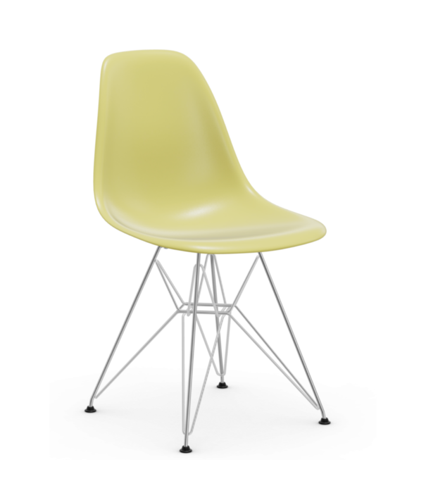 Vitra  Vitra - Eames Plastic Side Chair RE DSR, onderstel chroom
