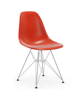 Vitra - Eames Plastic Side Chair RE DSR, base chrome