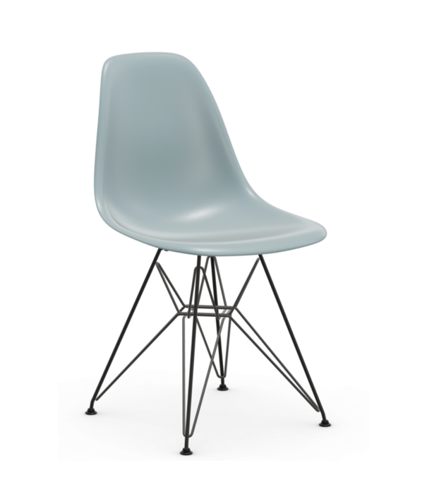 Vitra  Eames DSR Plastic Side Chair, black base