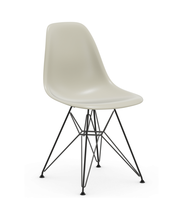 Vitra  Eames DSR Plastic Side Chair, black base