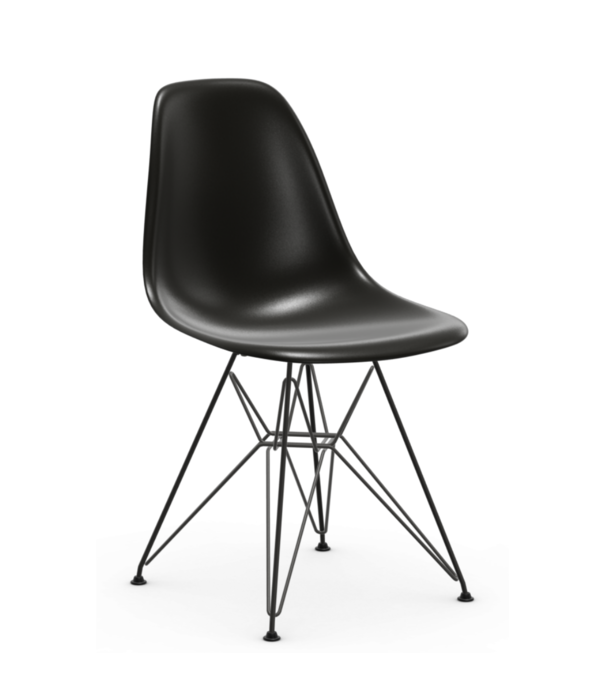 Vitra  Vitra - Eames Plastic Side Chair RE DSR, base basic dark