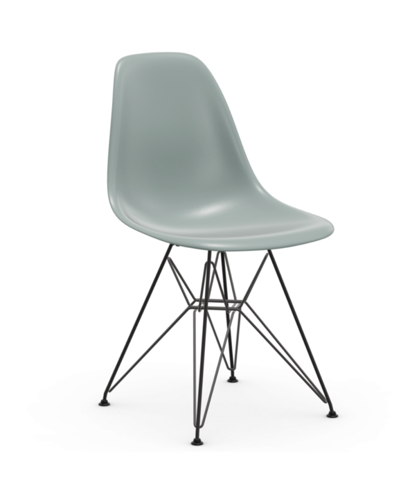 Vitra  Eames DSR Plastic Side Chair, black base