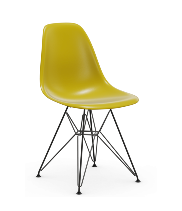 Vitra  Eames DSR Eetkamerstoel, zwart onderstel