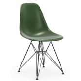 Vitra Eames DSR Stoel , zwart onderstel