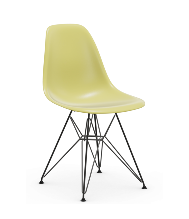 Vitra  Eames DSR Eetkamerstoel, zwart onderstel