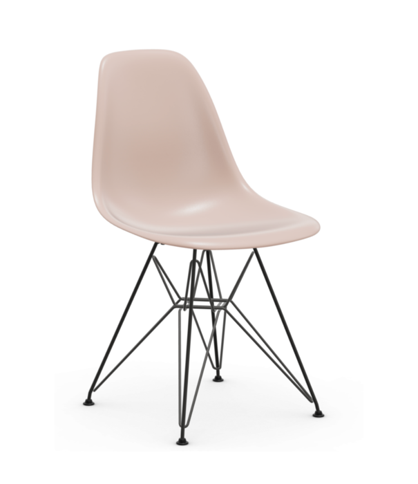 Vitra  Vitra - Eames Plastic Side Chair RE DSR, onderstel basic dark