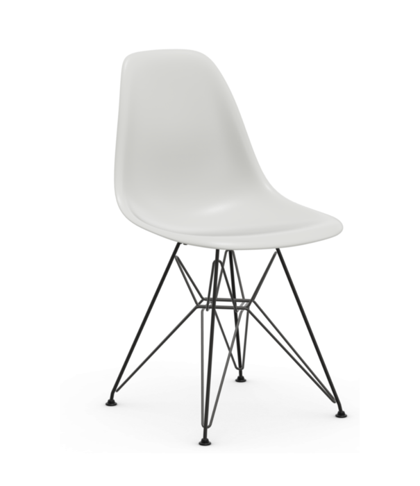 Vitra  Vitra Eames DSR Stoel , zwart onderstel