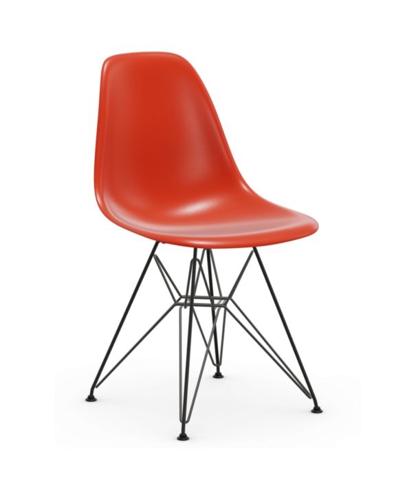 Vitra  Vitra Eames DSR Eetkamerstoel, zwart onderstel