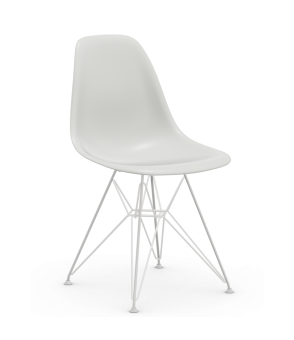 Vitra  Vitra - Eames Plastic Side Chair RE DSR, base white