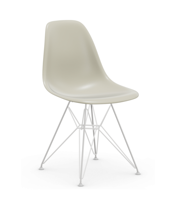 Vitra  Eames DSR Eetkamerstoel, wit onderstel