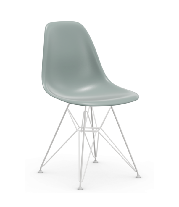 Vitra  Vitra Eames DSR Stoel, wit onderstel