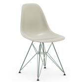 Vitra - Eames Plastic Chair DSR Colours sea foam green, kuip pebble