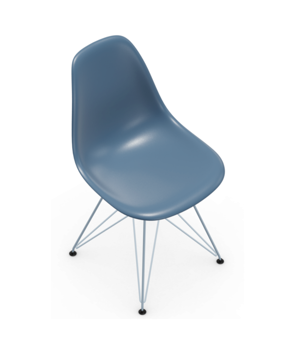 Vitra  Vitra - Eames Plastic chair DSR Colors sky blue , kuip sea blue