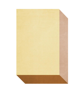 Layered Teklan Box Yellows Vloerkleed