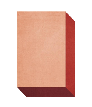 Layered Teklan Box Corals Rug